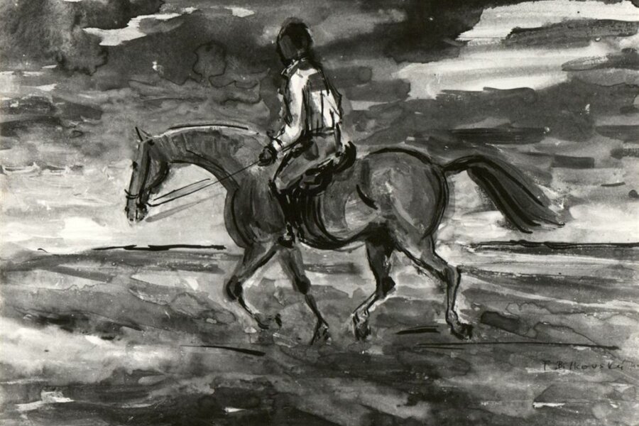 František Bílkovský, Jezdec, kvaš